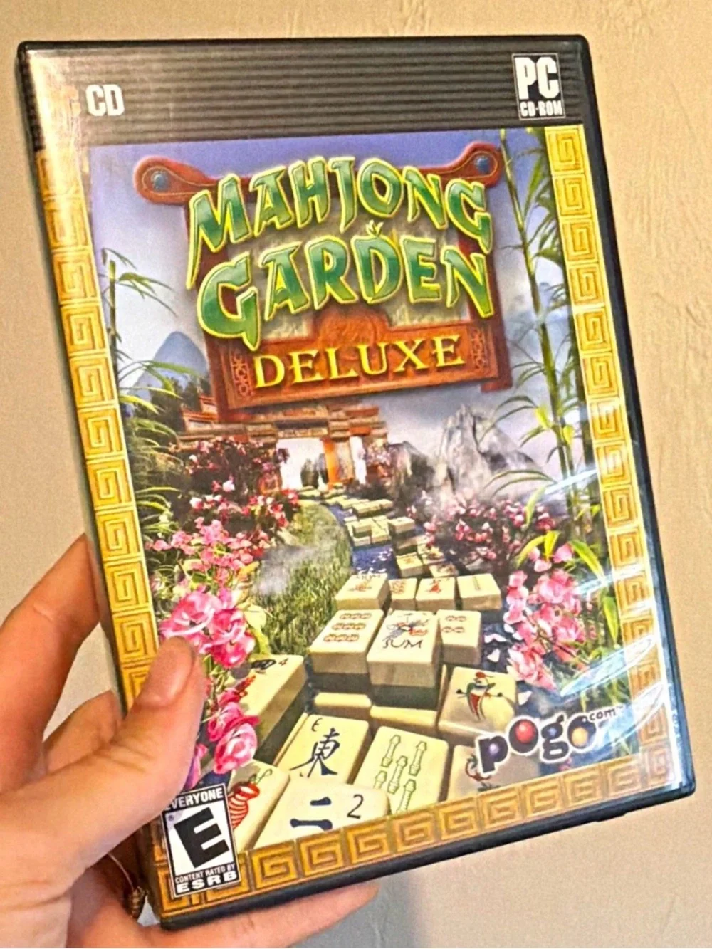 Mahjong Garden Deluxe PC Game - (Green)